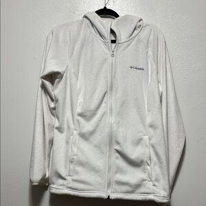 Columbia Kids White Fleece Jacket